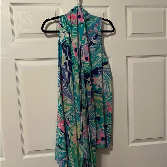 Lilly Pulitzer Multicolor Floral Wrap - Picture 1 of 3